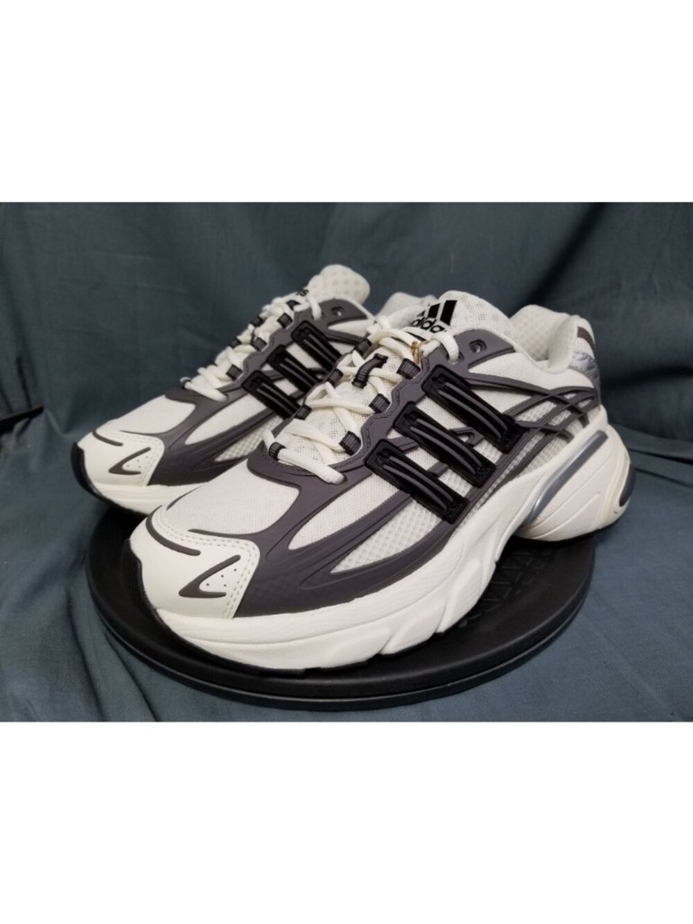 Adidas Adistar XLG 2.0 Grey Strata Off White KJ7895 Men's Size 12 NEW NO BOX! - Picture 4 of 11